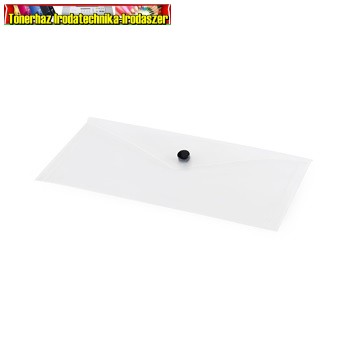 Irattartó tasak DL - CSEKK- PP áttetsző patentos BR.