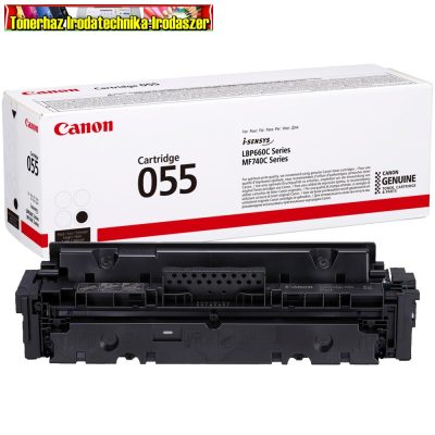 CANON CRG055 TONER BLACK 2,3K (EREDETI)(CRG-055)