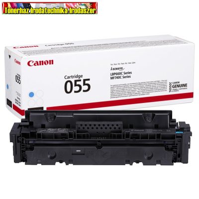 CANON CRG055 TONER CYAN 2,1K (EREDETI) (CRG-055)