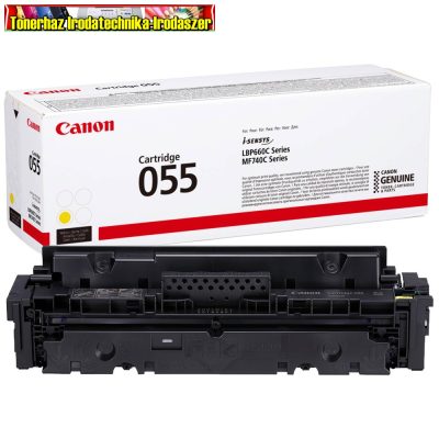 CANON CRG055 TONER YELLOW 2,1K (EREDETI) (CRG-055)