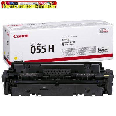 CANON CRG055H TONER YELLOW 5,9K (EREDETI)(CRG-055)