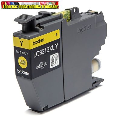 Brother LC3219XL Yellow tintapatron eredeti 1,5K