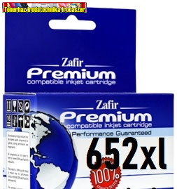 HP 652XL F6V25XL black 20ml Zafír premium utángyártott tintapatron 21ml