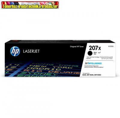 HP W2210X black eredeti toner 207X 3,15k