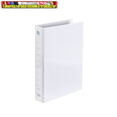 Panorámás gyűrűskönyv A4 3,7 cm 4 gyűrűs BLUERING fehér