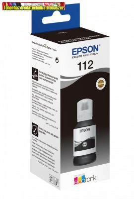 EPSON T06C1 TINTA BLACK 127ML NO.112 (EREDETI)
