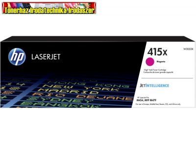 HP W2033X TONER MAGENTA 6K NO.415X (EREDETI)