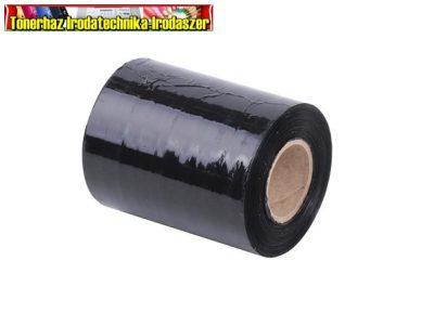 Kézi nyújtható fólia, fekete , 0,1m x 153m (sztrechfólia)