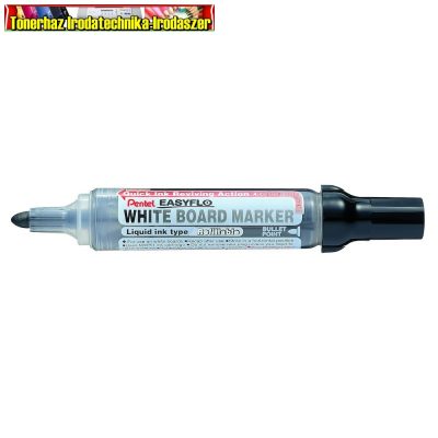 PENTEL EASYFLO Táblamarker 2mm, kerek, utántölthető fekete