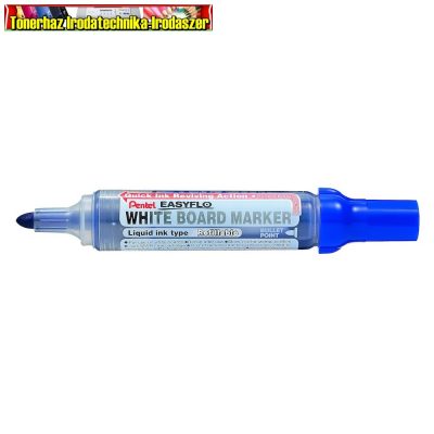 PENTEL EASYFLO Táblamarker 2mm, kerek, utántölthető kék