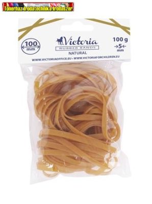 Postázógumi,100X5 mm, VICTORIA, 100 g, natúr