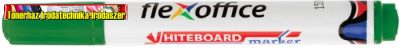 FLEXOFFICE WB03 Táblamarker, 2,5 mm ,kúpos, zöld