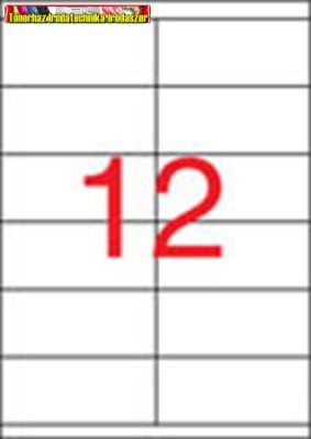 Apli Etikett (öntapadós címke), univerzális, 105x48 mm, APLI, (1200 etikett/csomag) (03139)
