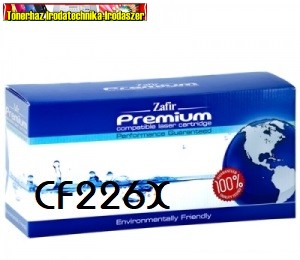 HP CF226X Zafir Prémium utángyártott Toner Black 9k No.26X