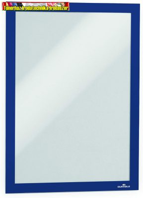 DURABLE DURAFRAME® Infokeret A4 sötétkék (öntapadó hátlappal és mágneses előlappal) 489907