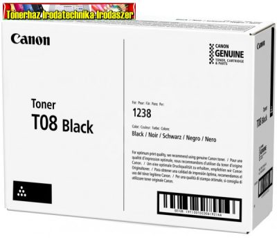 CANON T08 BLACK EREDETI TONER (CF3010C006AA)