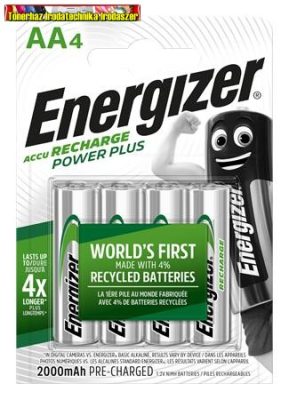ENERGIZER POWERPLUS NI-MH AKKU CERUZA AA (HR6) 2000 MAH 4db/cs