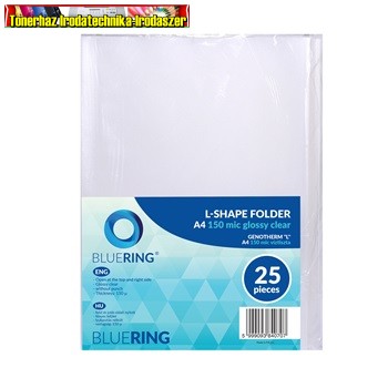 Genotherm 'L' A4, 150 micron víztiszta Bluering® (25 db/csomag)
