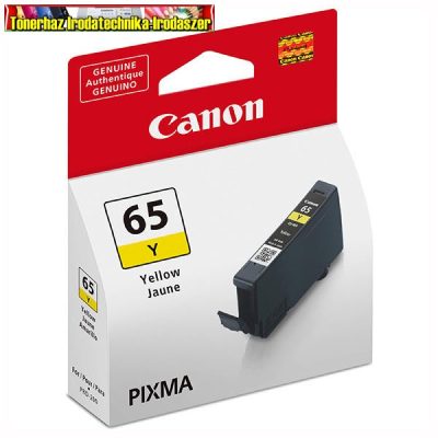 CANON CLI-65 TINTAPATRON YELLOW 12,6ML EREDETI (CLI65)