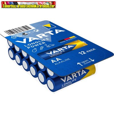 VARTA LONGLIFE POWER (HIGH ENERGY) CERUZA ELEM AA (LR6) BLISZTERES 47717 - DB-ár - (12db-os kiszerelés)
