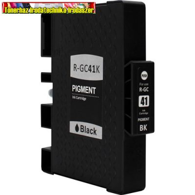 -KIÁRUSÍTÁS- RICOH utángyártott Type GC41K 405761 Gélpatron fekete 40ml