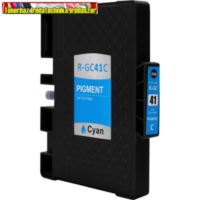 -KIÁRUSÍTÁS- RICOH utángyártott Type GC41C 405762 Gélpatron CYAN 32ml