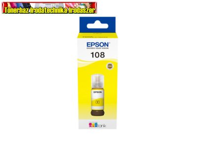 EPSON T09C4 TINTA SÁRGA NO.108 eredeti (C13T09C44A) 70ml