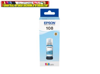 EPSON T09C5 TINTA LIGHT CYAN NO.108 eredeti (C13T09C54A) 70ml