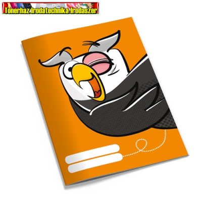 Füzet pd kisalakú 16-32 vonalas Tengernyi tudás bagoly