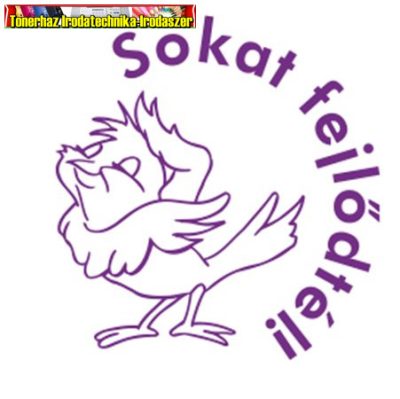 Bélyegző, motivációs, Sokat fejlődtél! COLOP N43 , lila