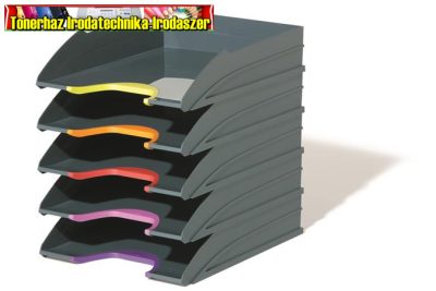 DURABLE VARICOLOR® 5 Irattálca szett, műanyag, 5 részes, 