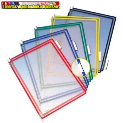 Bemutatótábla, A4, acélkeretes, DJOIS , vegyes , db-ár