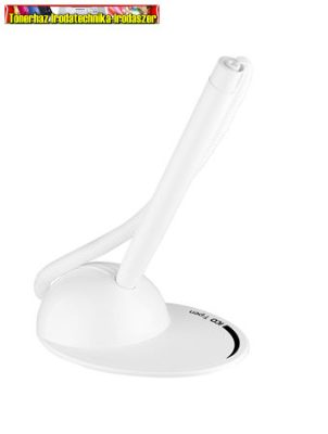 Ügyféltoll, 0,8 mm, fehér tolltest, ICO T-Pen, kék
