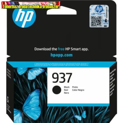 HP 4S6W5NE EREDETI TINTAPATRON BLACK 1,45K NO.937 