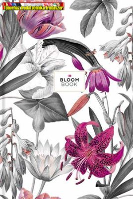 Jegyzetfüzet, B/5, vonalas, 80 lap, SHKOLYARYK Bloom Book, vegyes minta, (B5)