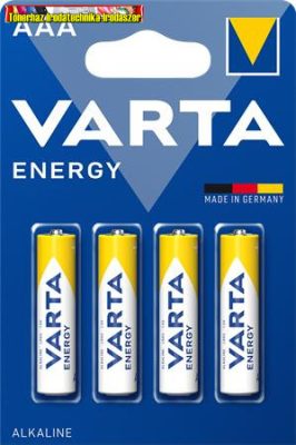 VARTA Energy Alkaline Mikroceruza Elem, AAA LR03 ,db-ár