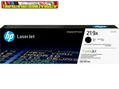 HP W2190A Eredeti Toner Black 1.300 oldal kapacitás No.219A