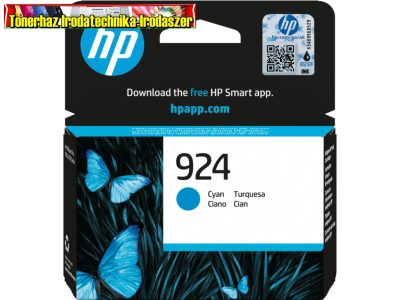 HP 4K0U3NE eredeti Tintapatron cyan No.924 (400 old)