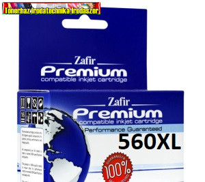 CANON PG560Xl BLACK ZAFIR PRÉMIUM UTÁNGYÁRTOTT tintapatron (PG-560XL)