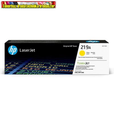 HP W2192A eredeti Toner yellow No.219A 1,3k