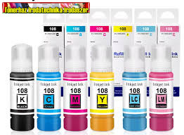Utángyártott EPSON tinta NO.108 70ml kül. szín