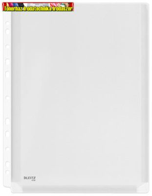  LEITZ Jumbo lefűzhető katalógustartó , A4, 170 mikron, narancsos felület, 20 mm, 10 db/csg (4756-10-03)(47561003)(54934)