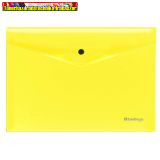 Irattartó tasak A5 PP áttetsző sárga patentos