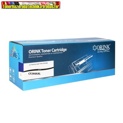 Hp 44AX Orink Prémium utángyártott CF244AX(CF244H, CF244X) nagy töltet black toner 2K