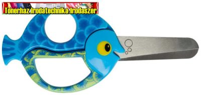 FISKARS, halacska olló, óvodai, 13 cm