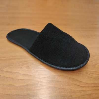 Zárt orrú szállodai papucs, 2mm gumi betét, 29cm (SLP335B)