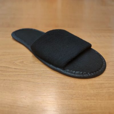 Nyitott orrú szállodai papucs, 2mm gumi betét, 29cm (SLP336B)