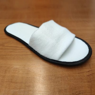 Nyitott orrú szállodai papucs, 2mm gumi betét, 29cm (SLP336EB)