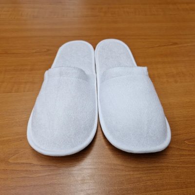 Zárt orrú szállodai papucs, 2mm gumi betét, 30cm (KRSWC-2)