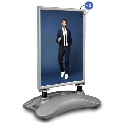 Kültéri információs tábla, A0, A0, 22kg (IT-hampton-A0)